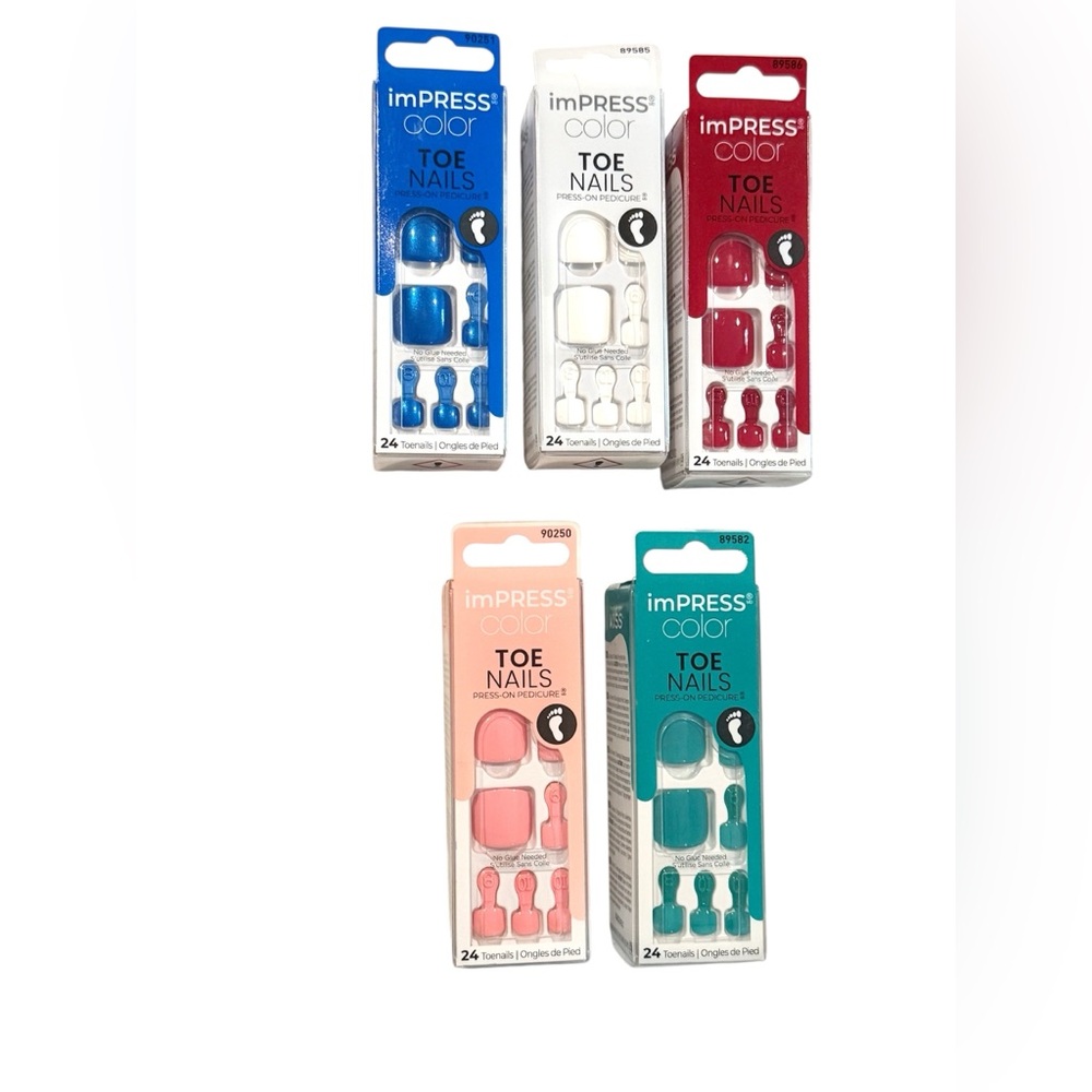 Set of 5" imPRESS TOE Nails